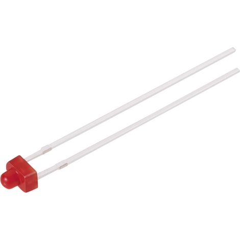 Vishay TLUR2401 LED bedrahtet Rot Gewölbt 1.9 mm 1.6 mcd 20 ° 20 mA 2 V (1/2)