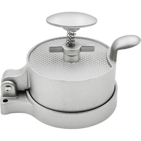 Presse à hamburger réglable en aluminium avec revêtement antiadhésif, moule pour viande hachée et grillades