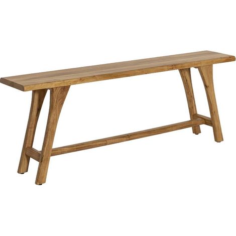 Banc en bois d'acacia Orane (1/5)