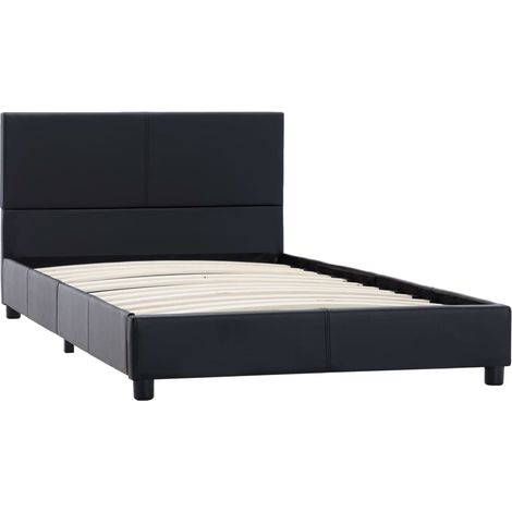 Maison Exclusive - Giroletto Nero in Similpelle 90x200 cm (1/5)