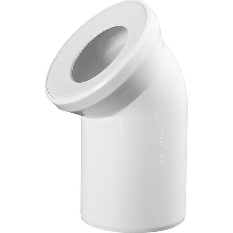 Connecteur de cuvette de toilette 45, 110mm (1/2)