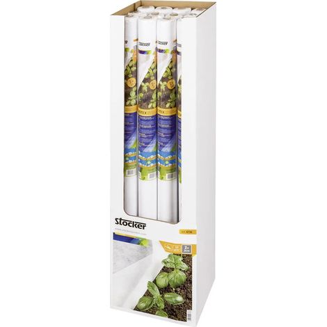 Gartenhaus Stocker agrivelo Folie 17g/m2 200x200 cm