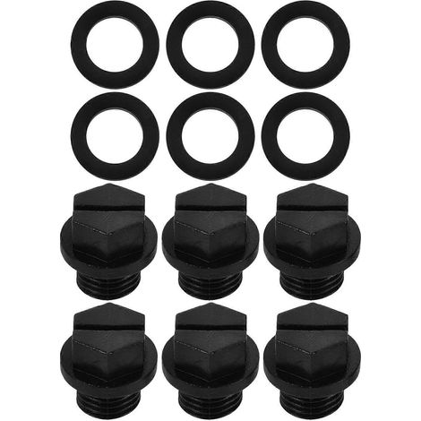 Lot de 6 bouchons pour pompe de piscine - Pièces de rechange pour pompe de piscine (1/5)
