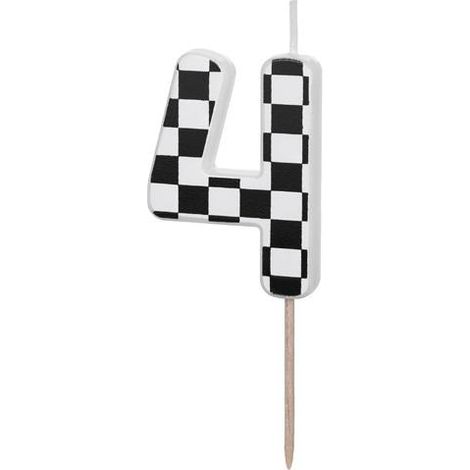 Geburtstagskerze 4 5,5 cm