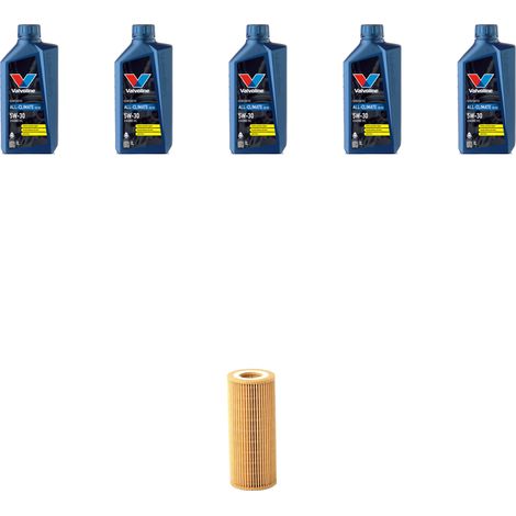Kit filtro olio e 5L compatibile con Vw Golf VI (5K15,5J5,5M1,517,521) 2.0 TSI 188kw Dal 2009 (1/3)