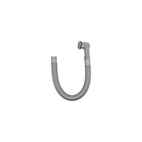 Kit de Trop-Plein pour Éviers en Céramique et en Marbre, Tête de Trop-Plein avec Tube, Diamètre 36 mm Interface Ronde, pour des Ouvertures de 30-32 mm
