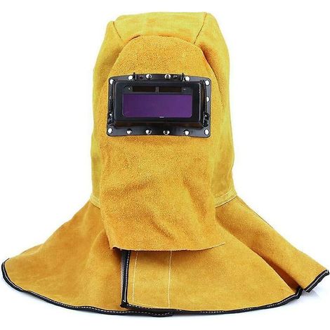 VURAHOME - Masque de soudage Protection des yeux Casque de soudage professionnel Masque de soudage (jaune)- (1/5)