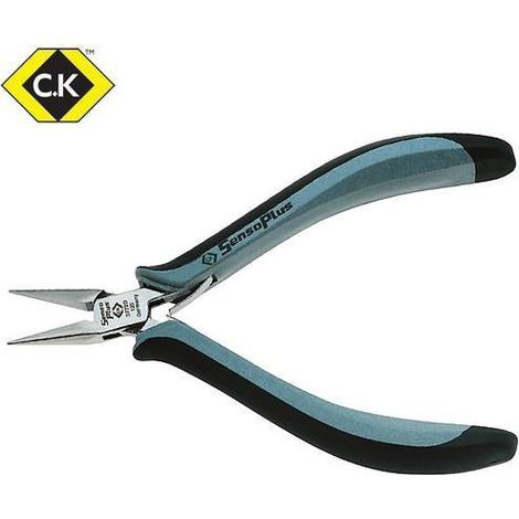 CK Alicates de punta angular de precisión T3769D negro 145 mm
