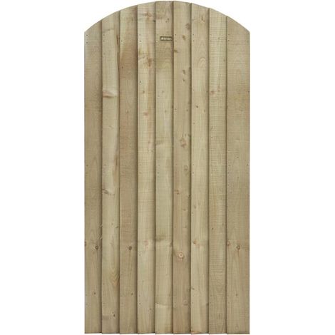 Rowlinson Featheredge Arch Top Wooden Gate