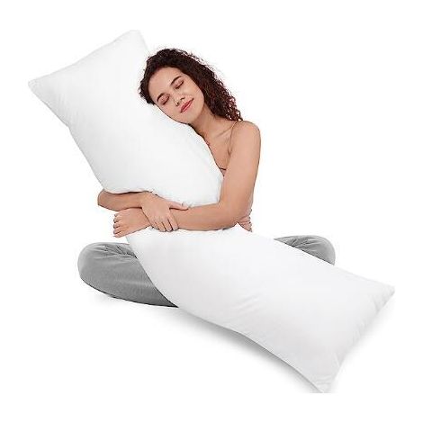 Oreiller corporel blanc intégral pour adultes-AquaForge (1/5)