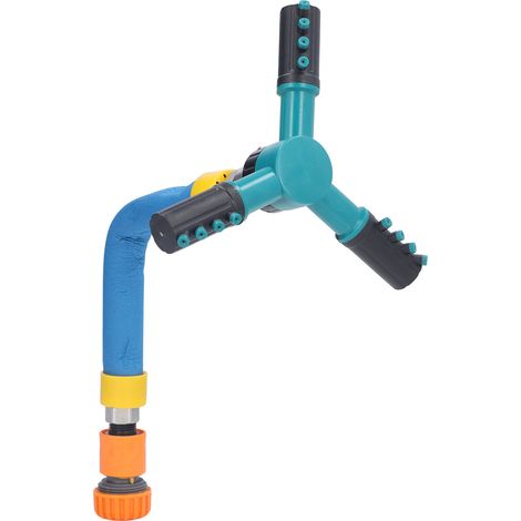 Automatischer, rotierender Trampolin-Sprinkler für Kinder, aus Kunststoff, für die Gartenarbeit im Sommer (großes Modell). (1/5)