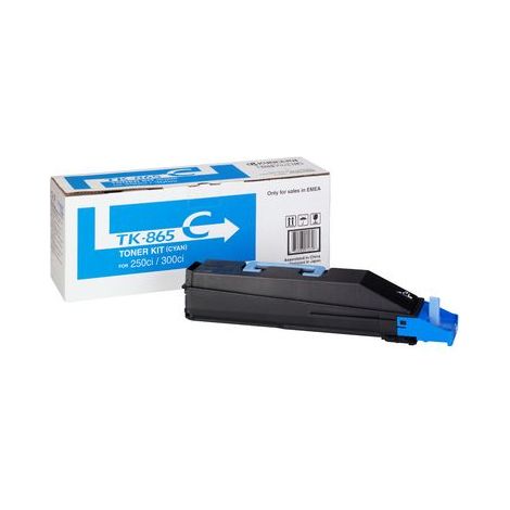 KYOCERA TK-865C cartuccia toner 1 pz Originale Ciano (1/5)