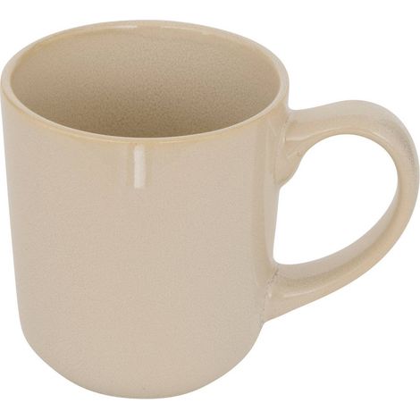 Mug Terre inconnue beige L13,5xp9,2xH10cm - Atmosphera créateur d'intérieur