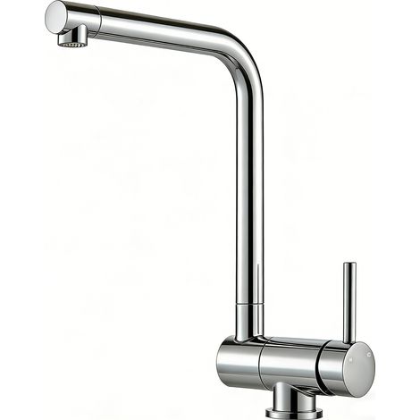 AICA Edelstahl Küchenarmatur Vorfenster Faltbare Wasserhahn Küche Hochdruckfest Spültischarmatur Chrom
