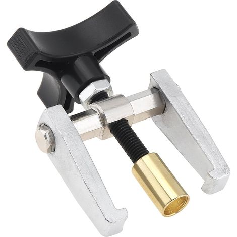 Sollbry Herramienta de extracción de dos garras ajustable, herramienta de reparación, brazo de limpiaparabrisas, extractor de terminales de batería para coche (1/2)