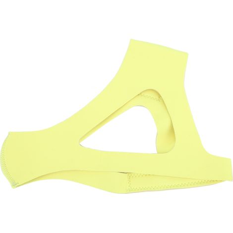Mentonnière anti-ronflement réglable, ceinture de soutien de la mâchoire respirante (jaune) (1/5)