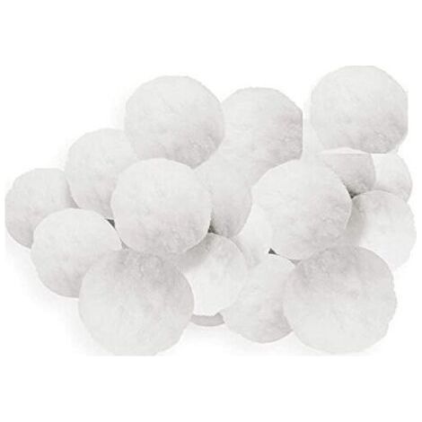 Pool filter balls 700 g. Filter for sand filtration system. Replaces 25 kg of filter sand. Ultra-resistant filter balls for clear water. (1/4)