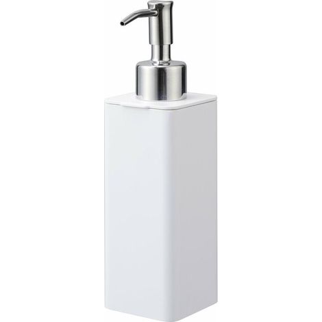 Yamazaki Dispensador de jabón slim blanco elegante