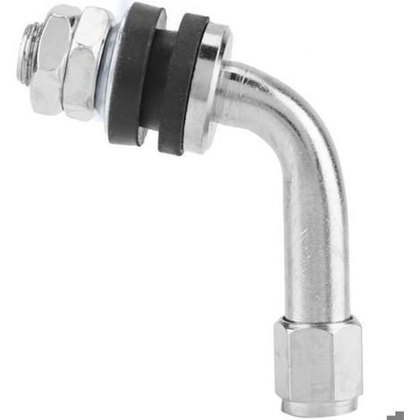 Tiges de Valve de pneu à Angle de 90 degrés, 4 pièces, pour pneu de voiture et de moto (1/5)