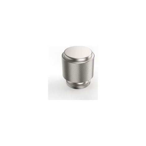 Boutons de meubles en satin brossé - conviennent à différents styles de meubles, armoires, caves à vin, etc. - Lot de 10, argent - Crezuo