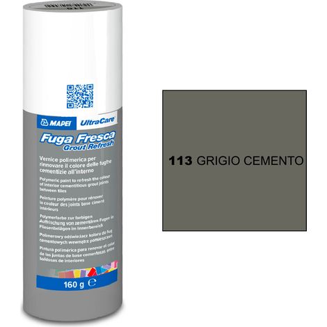 Mapei ULTRACARE FUGA FRESCA vernice rinnovo colore 160g cemento 113