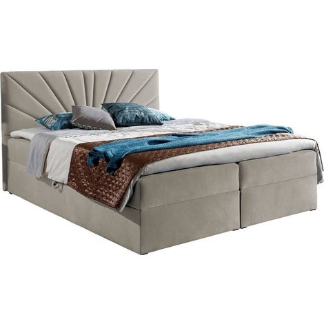 Cama continental Pons I, Paros 2, Continental, Individuales, 120x200, Tapiz, Somieres, 124x208x103cm