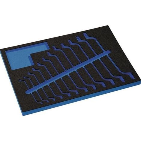 TECWERK Werkzeugmodul Leereinlage 3/3-Modul 2000 871 233 12-tlg.TECWERK (1/2)