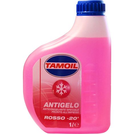 Liquido Antigelo 20° Tamoil Rosso 12 Pezzi 1 Lt