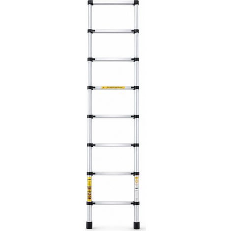 Échelle Télescopique Aluminium Portable pour Maison 2 m (1/5)