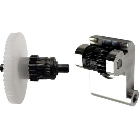 AD5M Upgrade Extruder Kit Zahnrad aus gehärtetem Stahl AD5M Teile für Flashforge Adventurer 5M 5M Pro Dual Drive 3D Zubehör B (Weiß) (1/5)