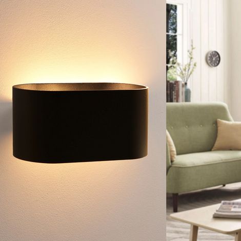 ALPINALUZ Apliques de Pared Interior de Aluminio Negro con Iluminación Arriba y Abajo"BAYONA"-Casquillo G9 (Bombilla no incluida) (1/5)