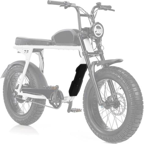 Garde-boue central Super 73 pour vélo électrique Super 73 S1 / Super 73 S2 / Super 73 RX, noir, milieu