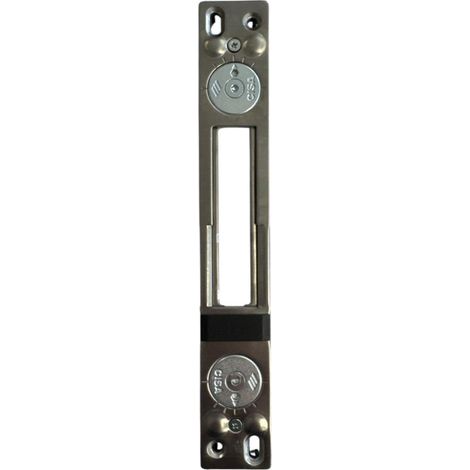 Contropiastra Regolabile in Acciaio Inox per Serrature Codice CISA 06465.58 (EX 06465.08) (1/5)