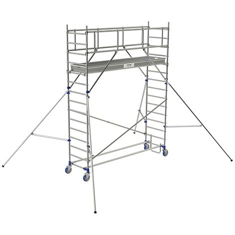 Trabattello mobile 1 piano - Altezza max. di lavoro 4.85m - 26403830