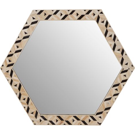 Premier Housewares Harlo Hexagonal Wall Mirror (1/5)