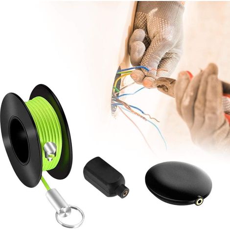 Wiremag Puller Set Efficient Magnetic Cable Fishing Tools for Quick Wire Routing Through Walls, Floors, and Ceilings for Home Installers and DIY Handymen (random) (1/5)