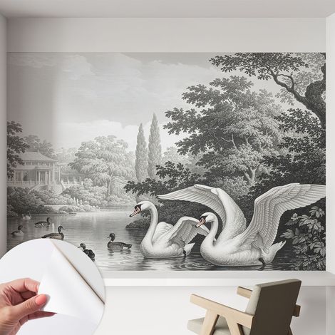 Fotomurale adesivo - Carta da parati adesiva - per la cucina camera da letto per la soggiorno - L'eleganza della natura 152x104 cm