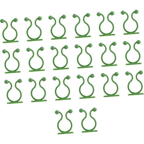 Selbstklebende Pflanzenzenclips und Kabelmanagement im