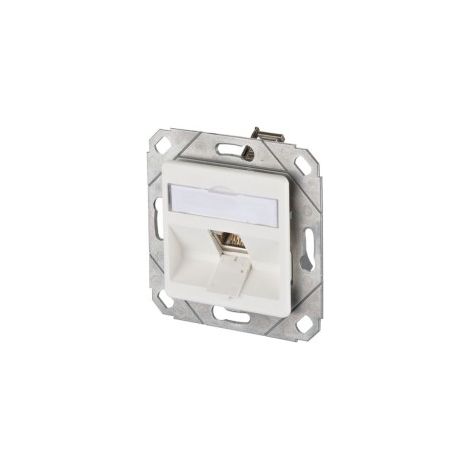 BTR NETCOM Anschlussdose, Cat.6A 1xRJ45,Upk,rws TN E-DATmod-1Upk-rws