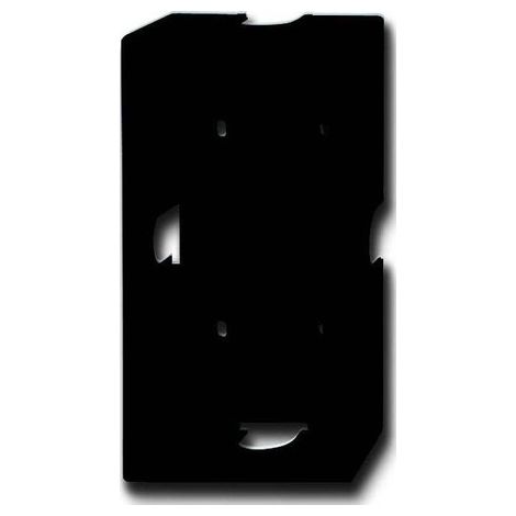 BUSCH-JAEGER 1702-81 BOÎTIER APPARENT, DOUBLE PROGRAMMES D'INTERRUPTEURS ENCASTRÉS CARAT® ANTHRACITE