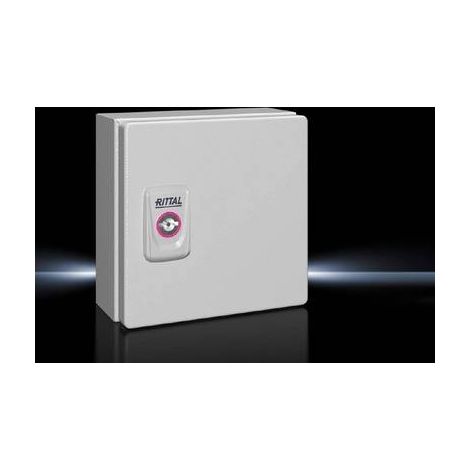 Rittal KX 1551.000 Caja mural blanca de acero 150x150x80 mm (1/3)