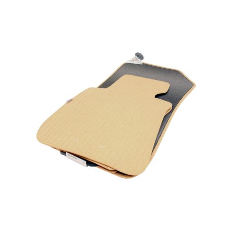 Velours-Fußmatten für BMW 3er E90 (2005–2012) – beige