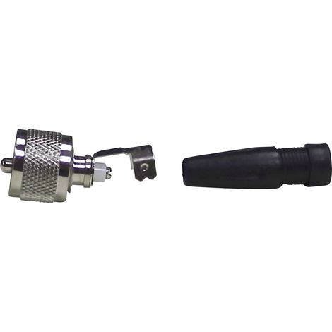 TRU COMPONENTS 740900 UHF-Steckverbinder Stecker, gerade 50 Ω 1 St.