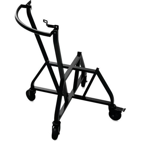 Soporte Medium de Big Green Egg en Acero con Ruedas y Frenos