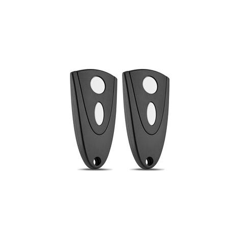 Ouvre-Porte de Garage Hansender Compatible avec Novoferm Tormatic Novotron 502 MAX43-2/512 MIX43-2 Télécommande pour ouvre-Porte de Garage Novomatic/Tormatic/Novoport/Siebau/Feryn, 2 pièces