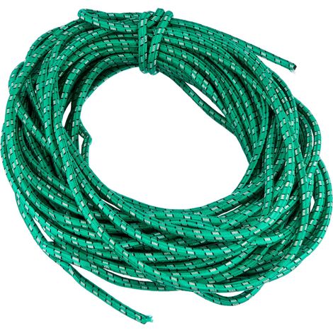 Corda elastica sandow per teloni, 20 metri, diametro 6 mm