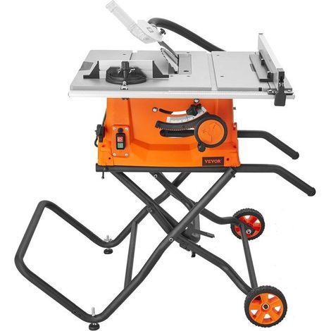 Scie circulaire sur table - Avec support - 625 mm - 4800 tr/min - 1800 W - Coupe transversale 85 mm à 90° (1/5)