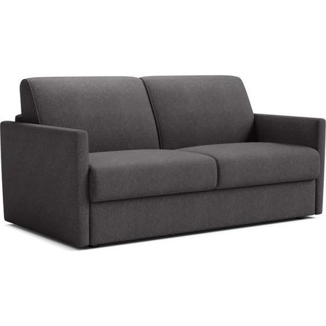 Canapé convertible express - 3 places - SMALL - Tissu como 22 Graphite - 168 x 98 x 86 cm (1/5)