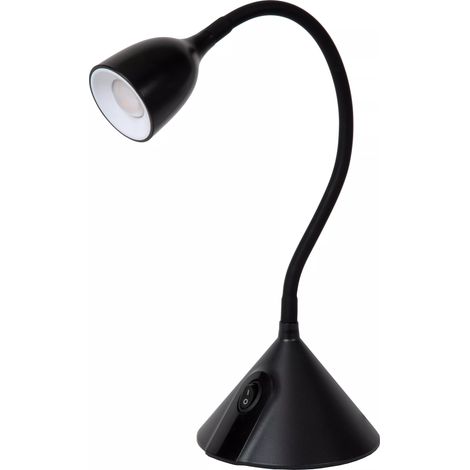 Lampada da scrivania nera regolabile LED 3,2W Milo Lucide (1/5)