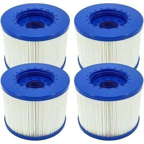 Filtre Spa Infinite a Visser, Cartouche Filtre Vis pour Spa Gonflable Pas De Vis 60mm, Cartouche Filtre pour Spa, Compatible pour Cosy Spa, Clever Spa et de Plus 4 pices (1/4)